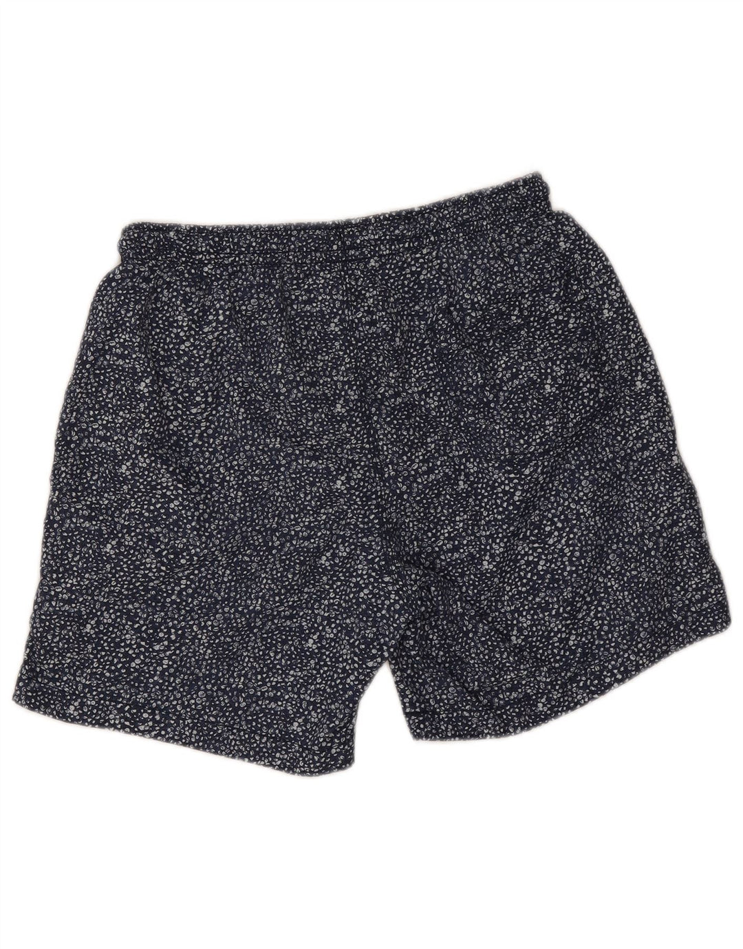 Napapijri Herren Badeshorts mit geographischem abstraktem Muster, mittelgroß, Marineblau