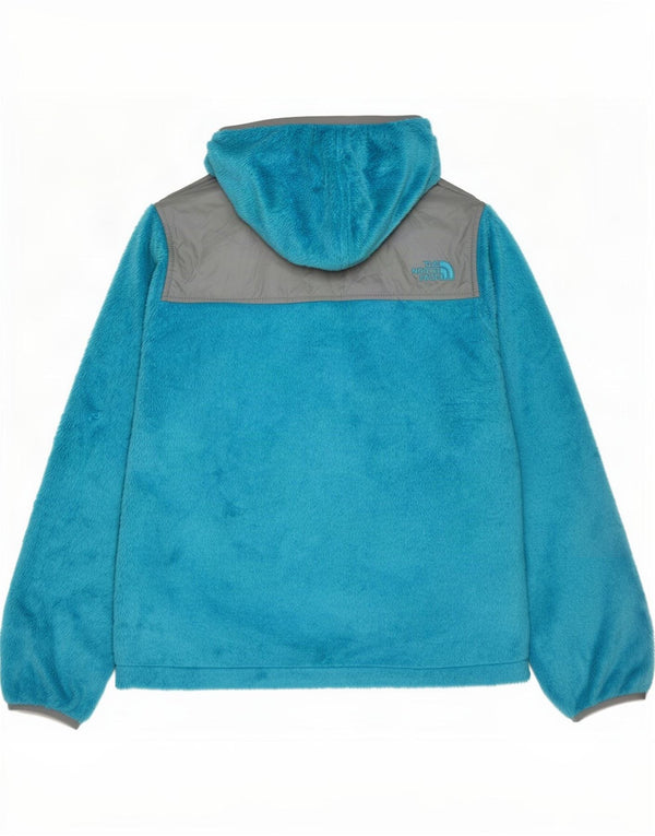 The North Face Mädchen-Fleecejacke, 14–15 Jahre, Größe L, Blau, Farbblock