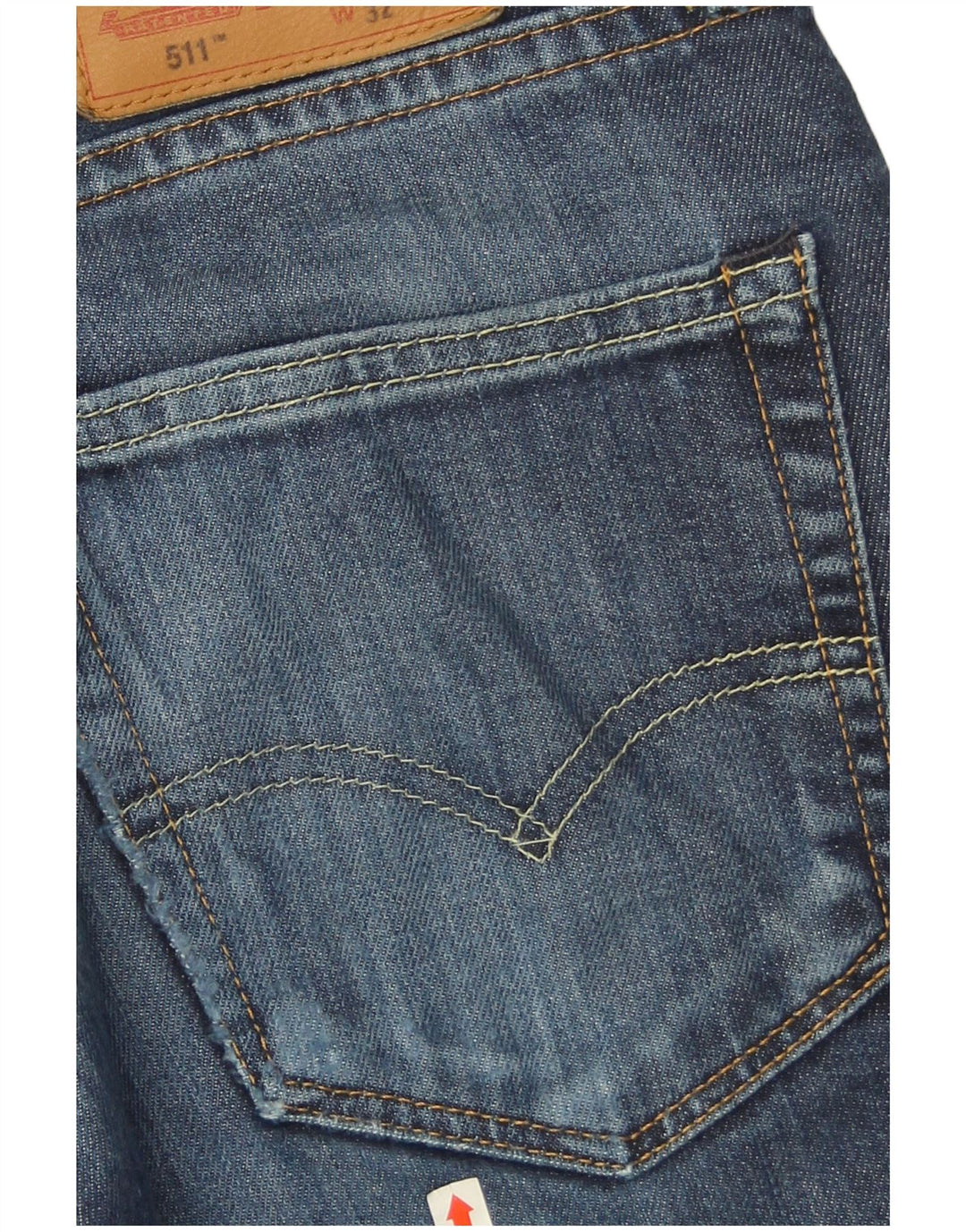 Levi's Herren 511 Slim Jeans W32 L32 Marineblau Baumwolle