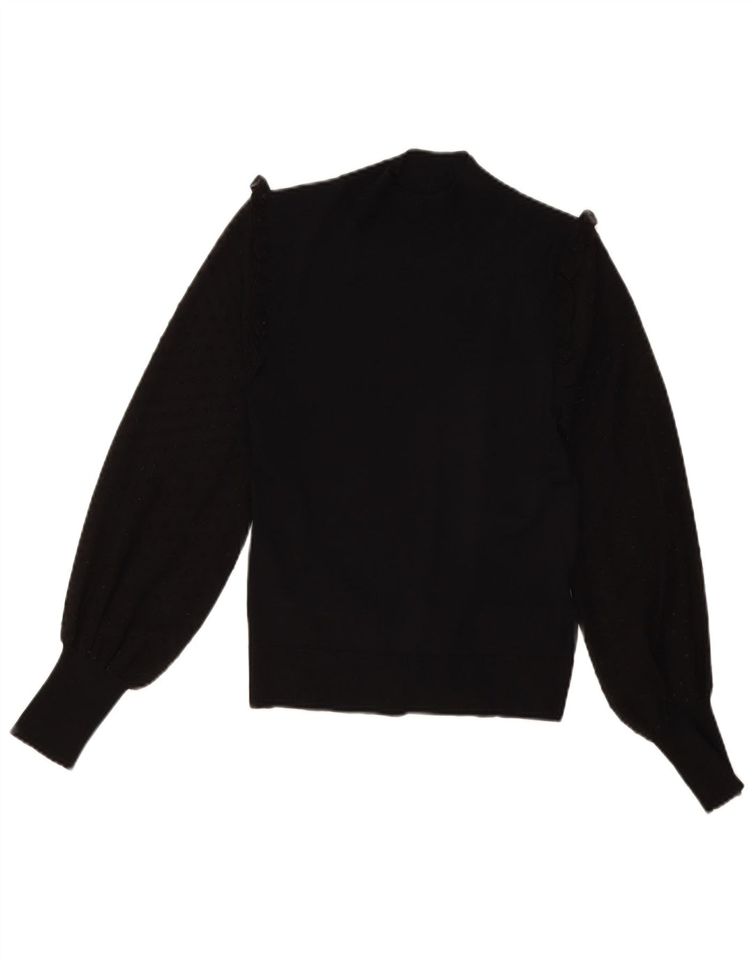 Topshop Rollkragenpullover für Damen, UK 12, Mittelschwarz, Viskose