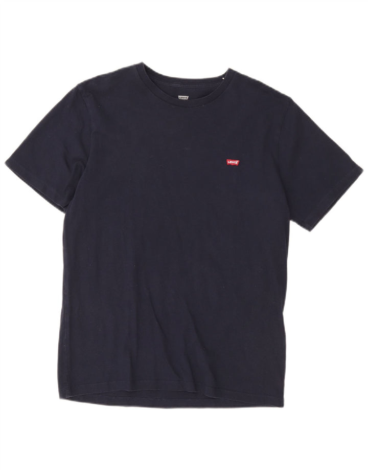 Levi's Herren-T-Shirt-Oberteil aus Baumwolle in mittlerem Marineblau