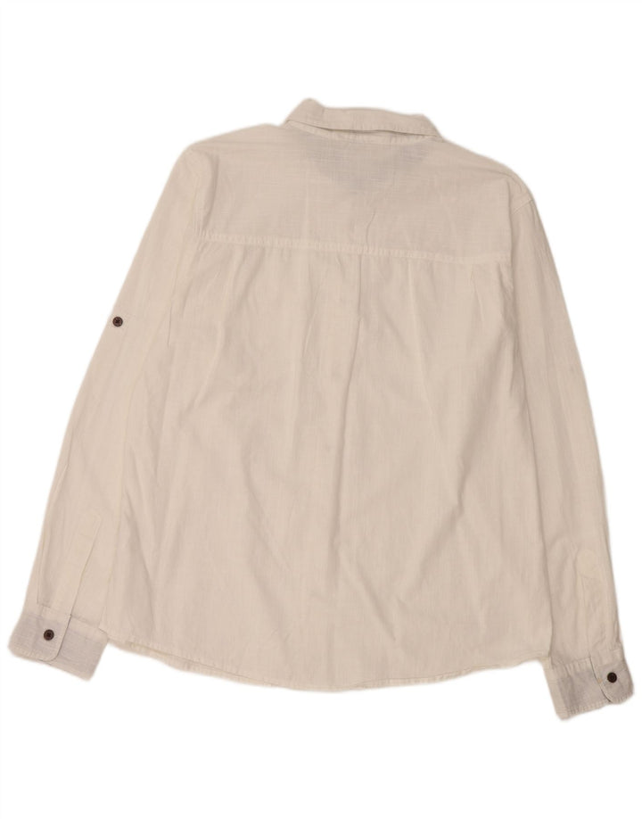 MOUNTAIN WAREHOUSE Herrenhemd Große weiße Baumwolle