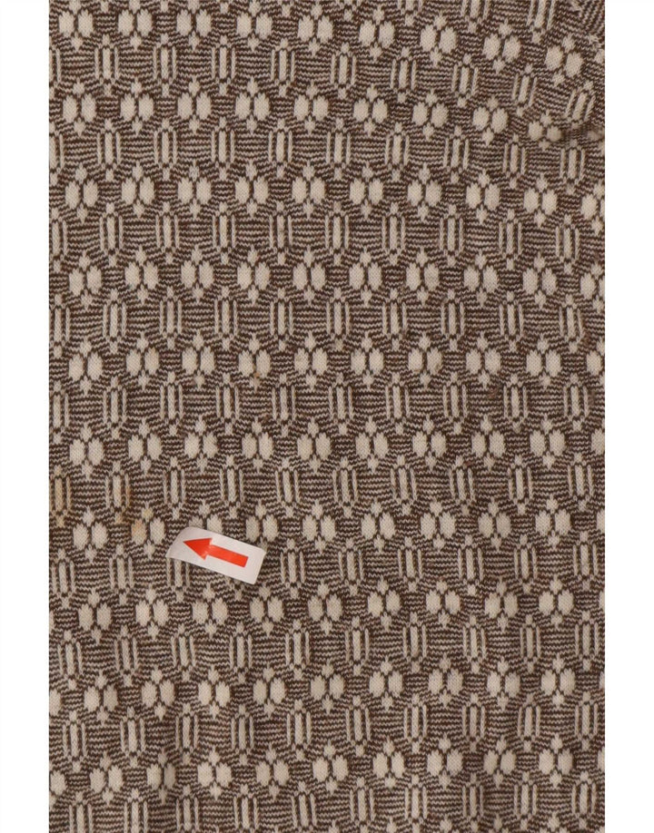 Camber Damen Flanellhemd UK 16 Large Braun Geometrisch