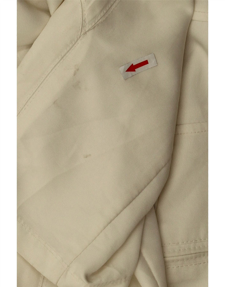 Blue Side Damen Bomberjacke UK 20 2XL Weißes Polyester