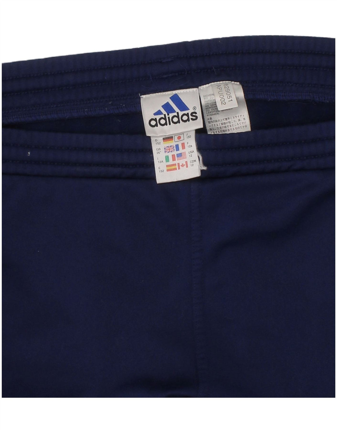 Adidas Sportshorts für Jungen, 11–12 Jahre, Marineblau, Polyester