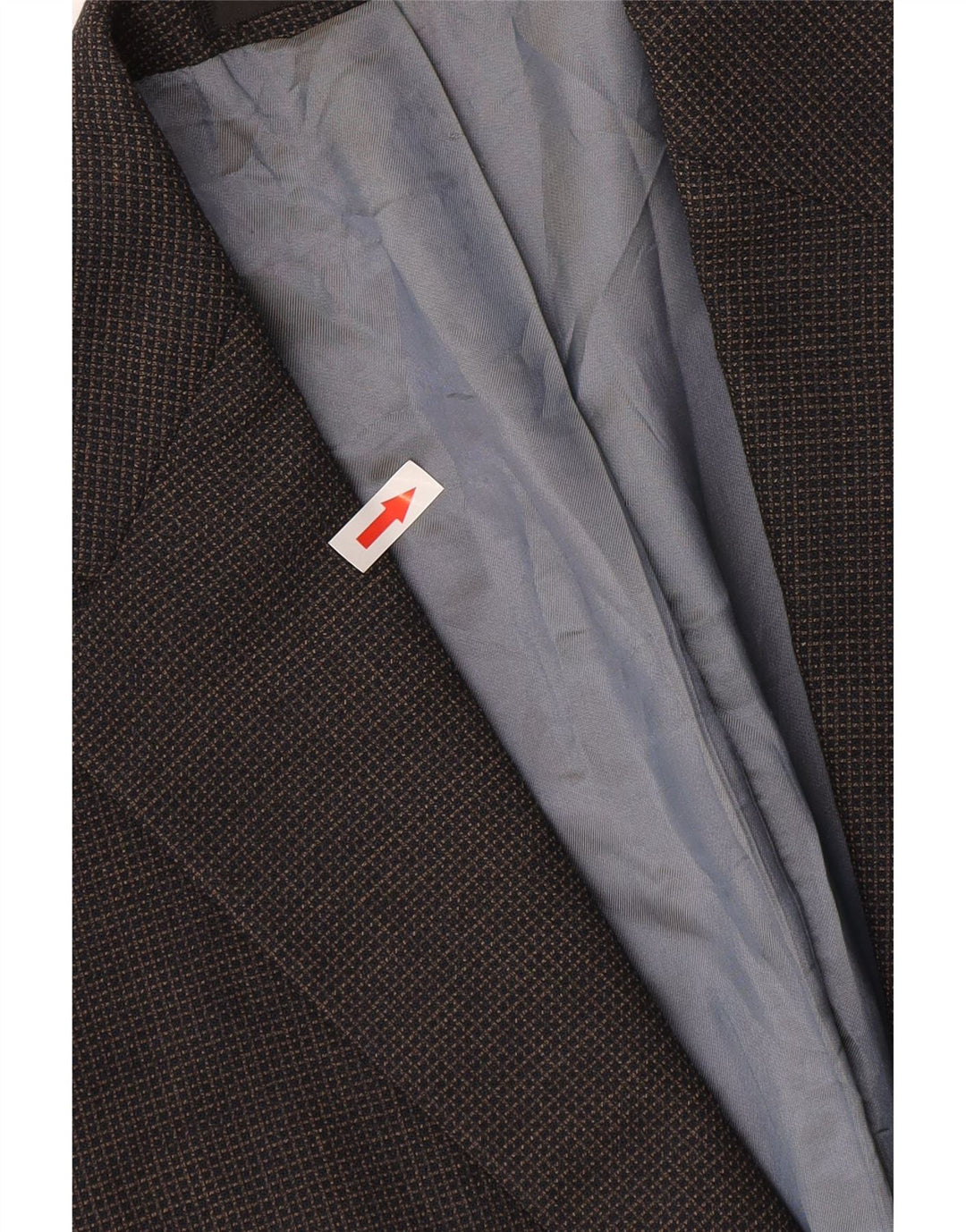 Marks & Spencer Herren-Kurzblazer, Gr. 40, mittelblau, kariert