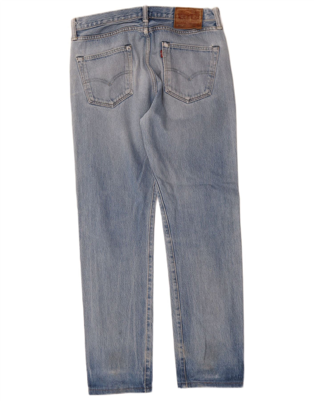 LEVI'S Herren 501 CT Straight Jeans W30 L30 Blaue Baumwolle