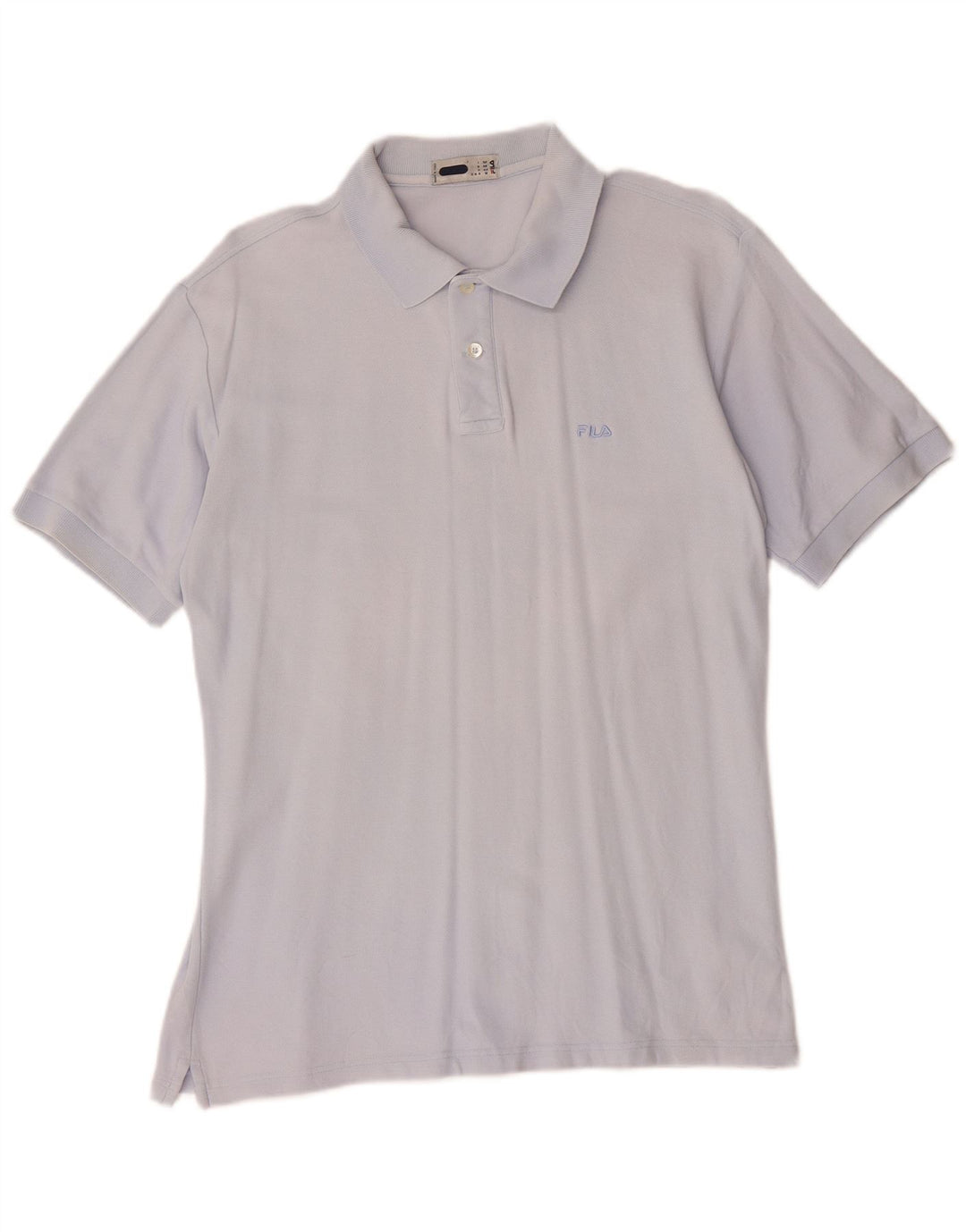 Fila Herren Poloshirt IT 50 mittelblaue Baumwolle