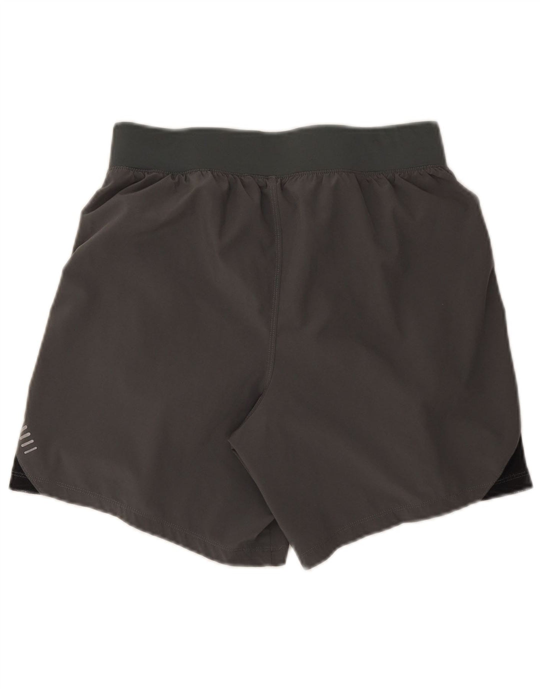 Under Armour Herren-Sportshorts aus mittelgrauem Colourblock-Polyester