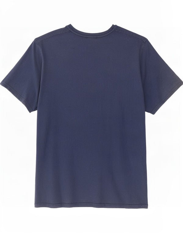 Ellesse Herren Grafik T-Shirt Top 2XL Marineblau Baumwolle