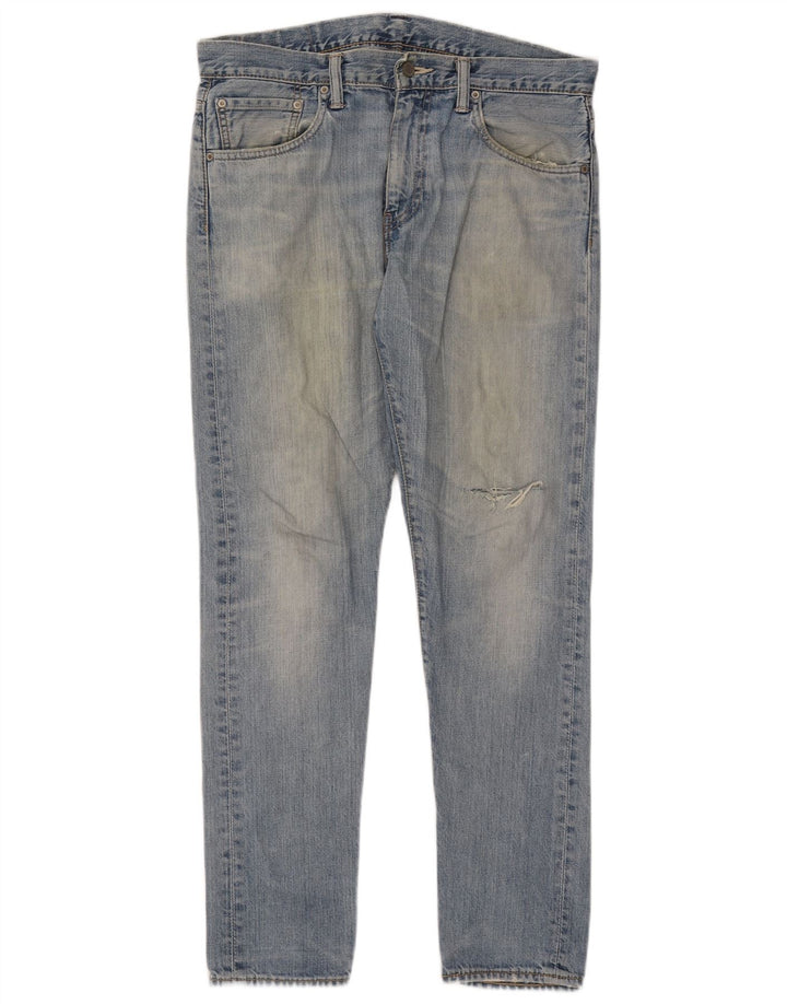 Levi's Herren 520 Tapered Jeans W32 L32 Blaue Baumwolle