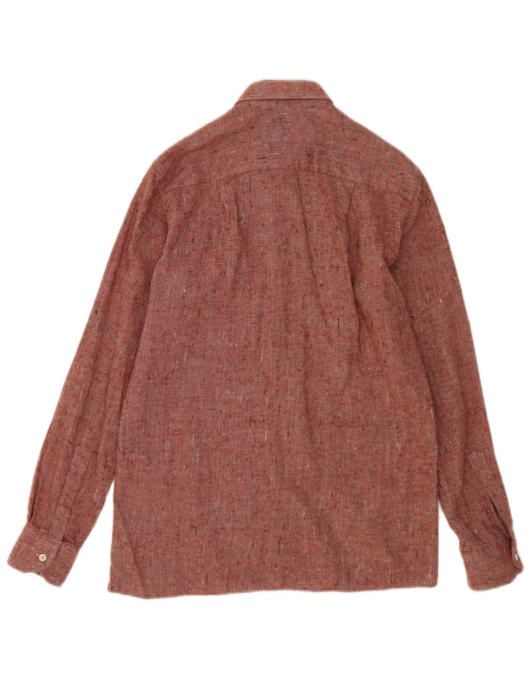 Römisches Herrenhemd, Größe 36 14, klein, rot gefleckt