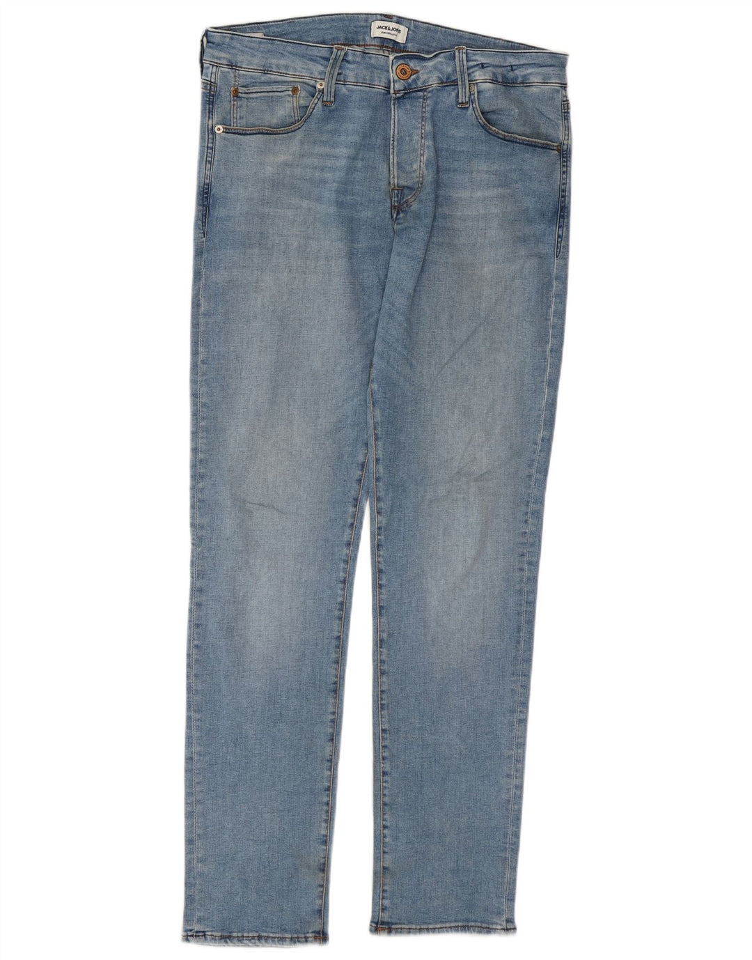 Jack & Jones Herren GLENN Slim Jeans W34 L34 Blaue Baumwolle