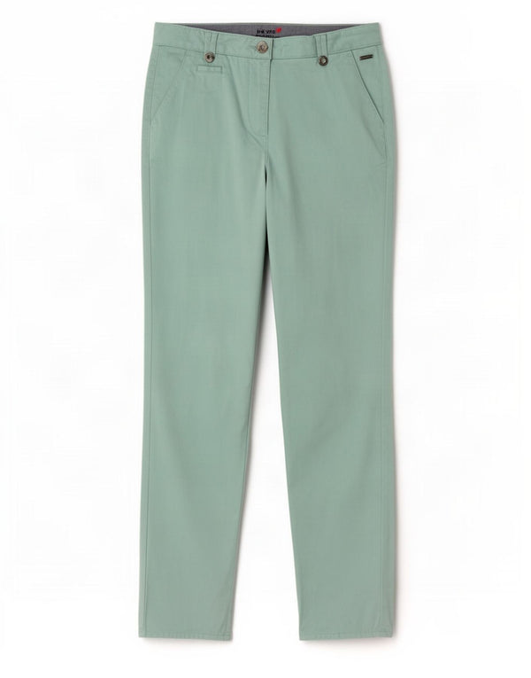 Marks & Spencer Damen Per Una Chinohose UK 10 Small W28 L30 Türkis