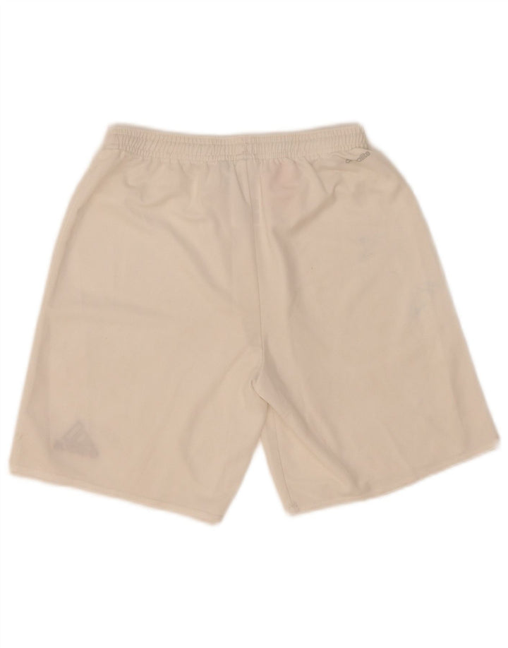 Adidas Jungen Climalite Sportshorts 13–14 Jahre, weißes Polyester