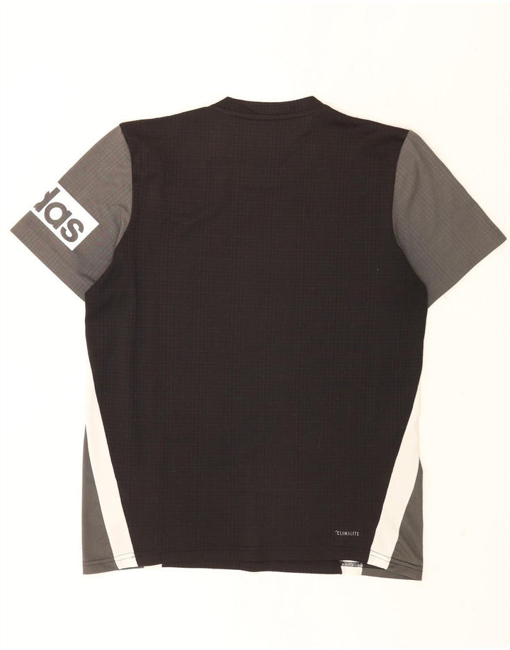 Adidas Herren Climalite Graphic T-Shirt Top Medium Mehrfarbig Colourblock