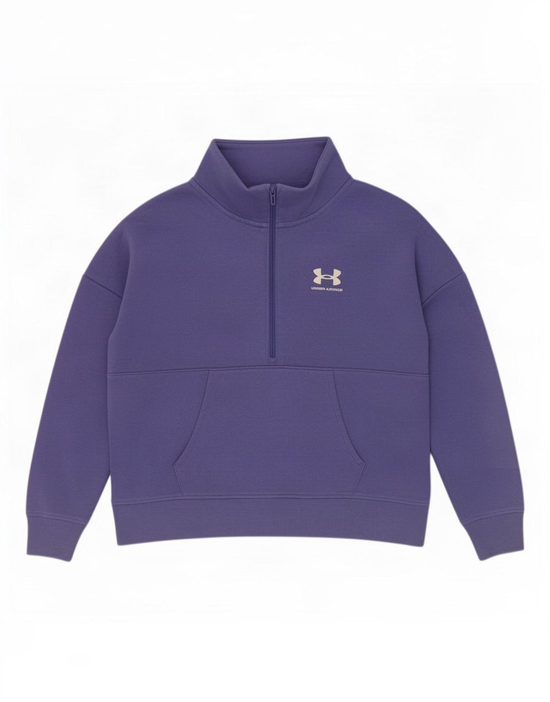Under Armour Damen-Sweatshirt in Übergröße, Gr. 14, mittelviolett