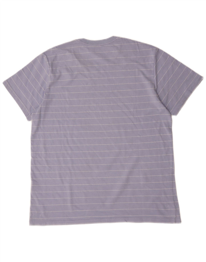Levi's Herren Standard-T-Shirt-Oberteil, groß, blau gestreift, Baumwolle