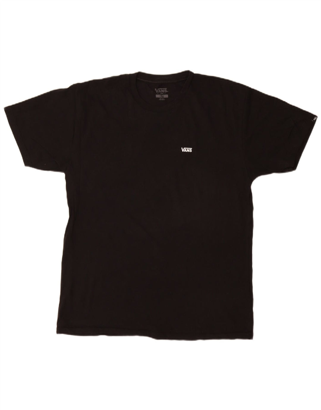 Vans Herren-T-Shirt mit klassischer Passform, groß, aus schwarzer Baumwolle