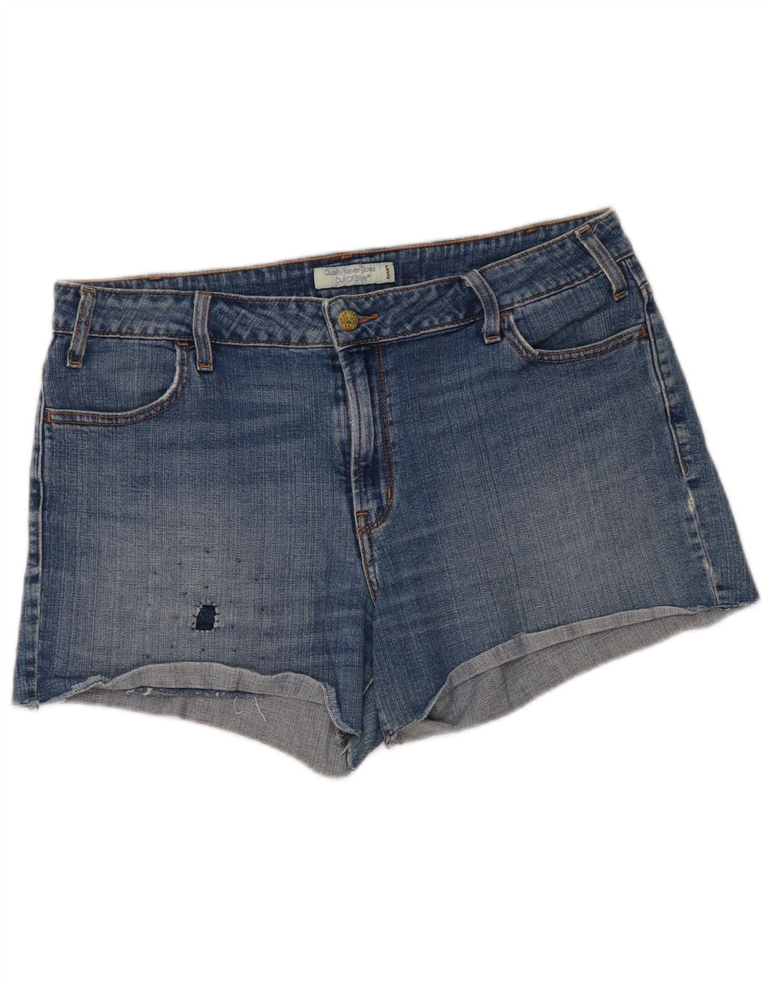 LEVI'S Damen Jeansshorts W36 XL Blau