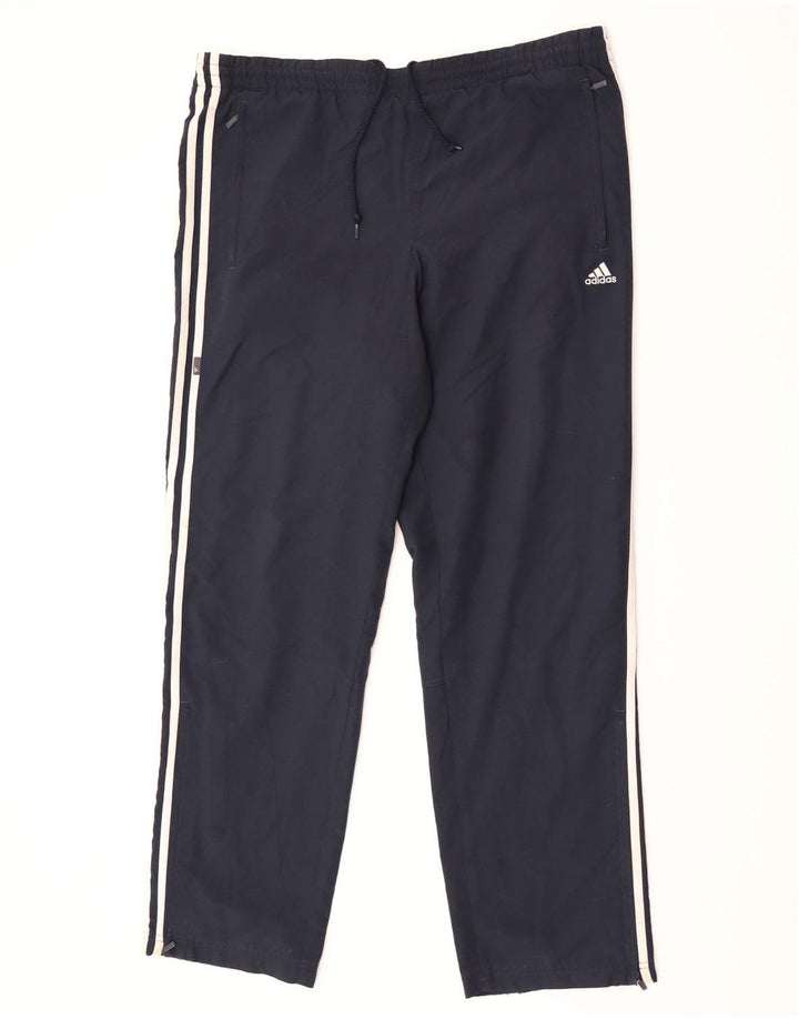 Adidas Herren-Trainingshose, Mittelblau, Polyester