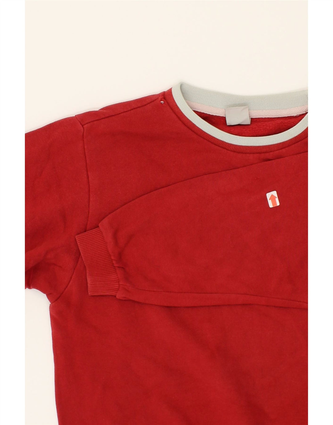 FILA Girls Graphic Sweatshirt Jumper 13-14 Years Large Red Vintage Fila and Second-Hand Fila from Messina Hembry 