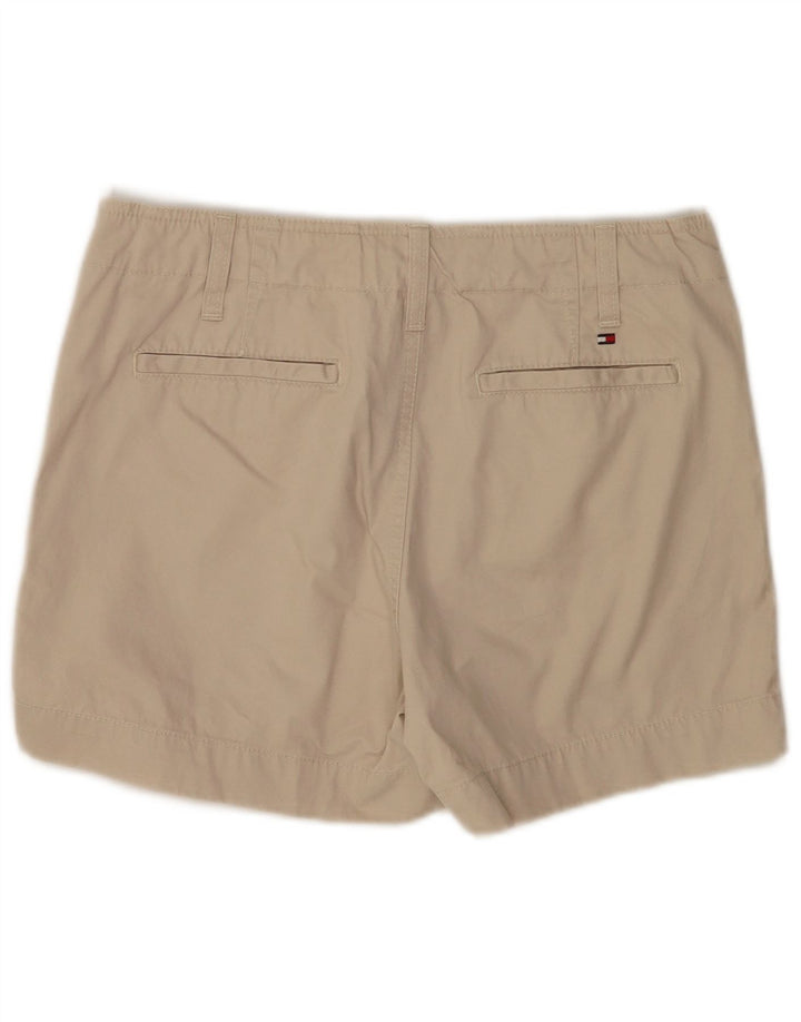 Tommy Hilfiger Damen Chino-Shorts US 8 Medium W30 Beige Baumwolle