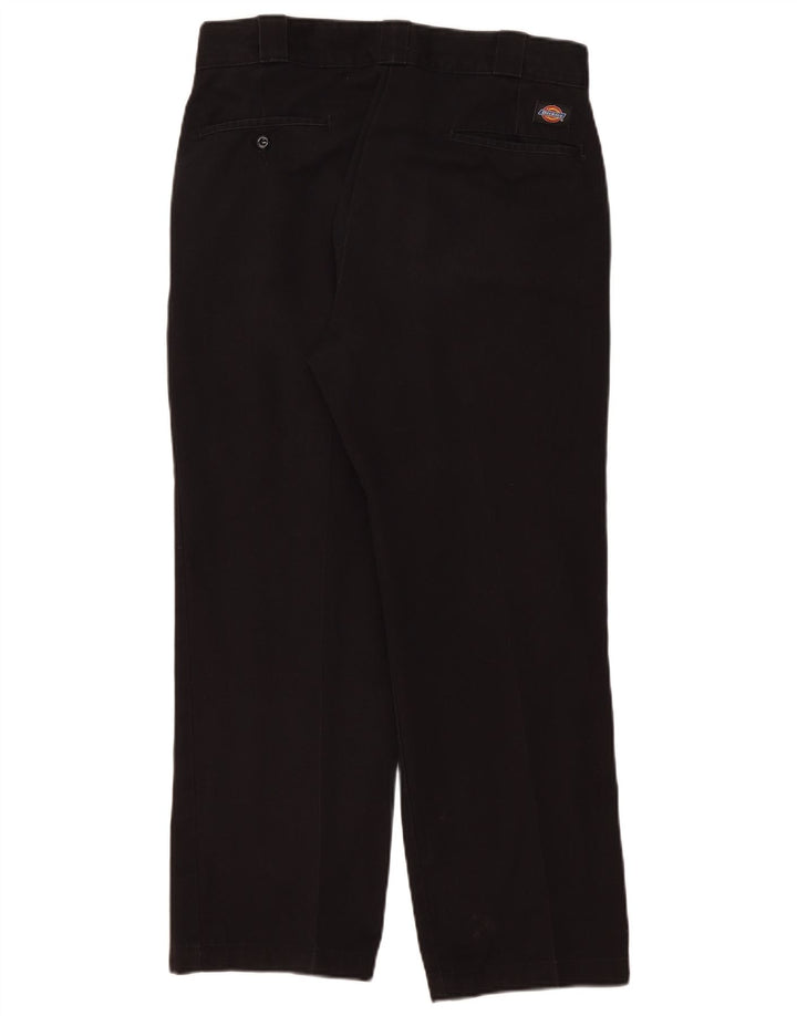 Dickies Herren Straight Chino-Hose W34 L29 Schwarz Polyester
