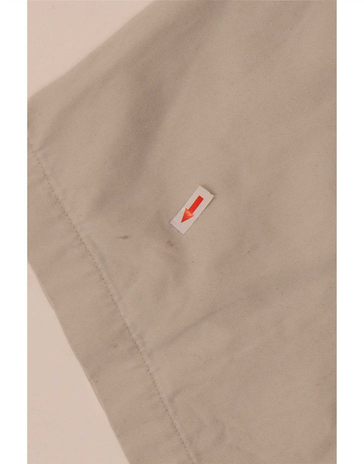 Marks & Spencer Herren Pegged Chino Shorts W36 Large Off White Cotton