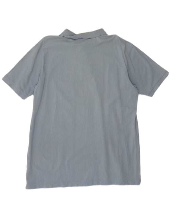 Kappa Herren Poloshirt 2XL Blau Baumwolle