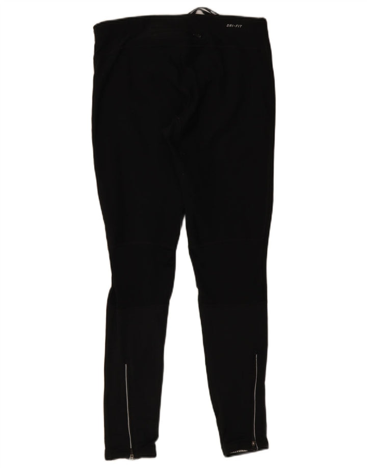 Nike Damen Dri Fit Leggings UK 18 XL Schwarz