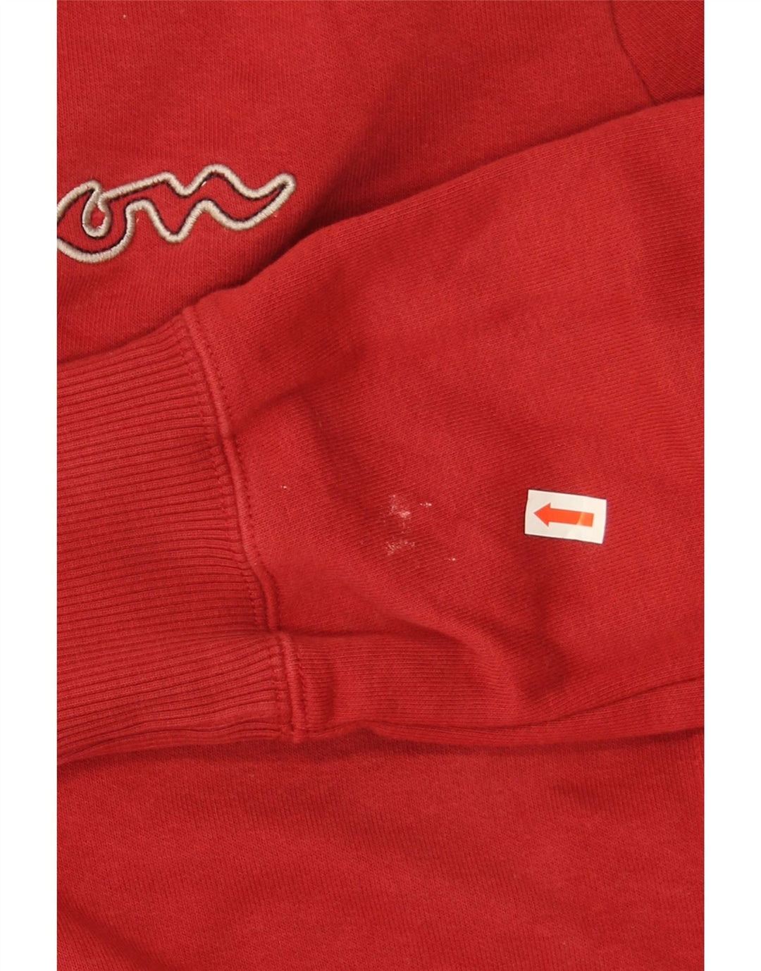 Champion Herren-Sweatshirt mit Grafik, groß, aus roter Baumwolle