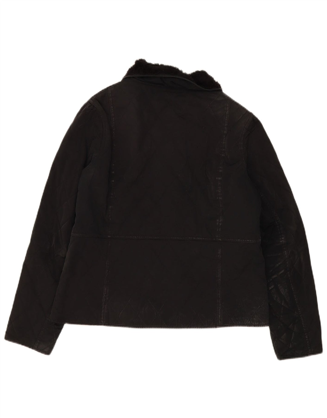 Barbour Damen Steppjacke UK 16 Large Schwarz Polyamid