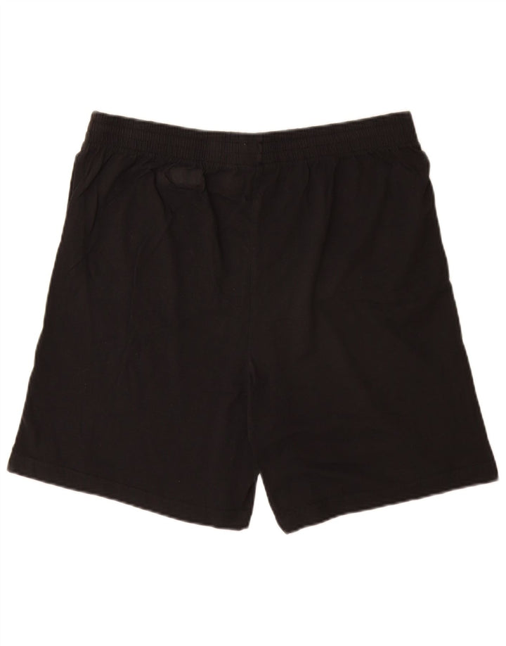 Kappa Boys Sport Shorts 13-14 Jahre XL Schwarze Baumwolle