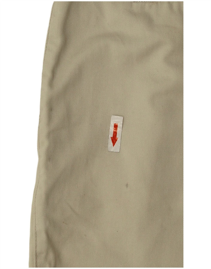 Marks & Spencer Herren Pegged Chino Shorts W38 XL Beige Baumwolle