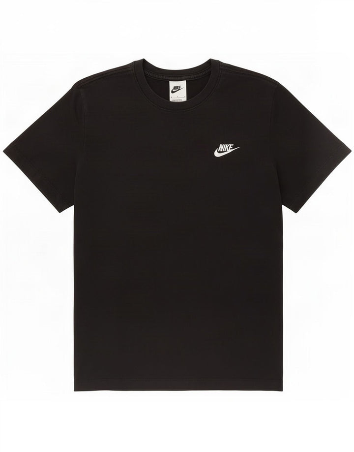 Nike Herren T-Shirt Top Medium Schwarz Baumwolle