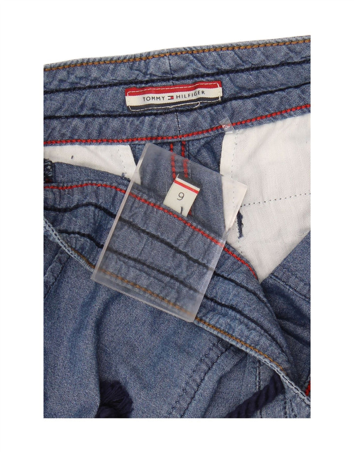 TOMMY HILFIGER Womens Chino Trousers US 6 Medium W34 L29 Navy Blue