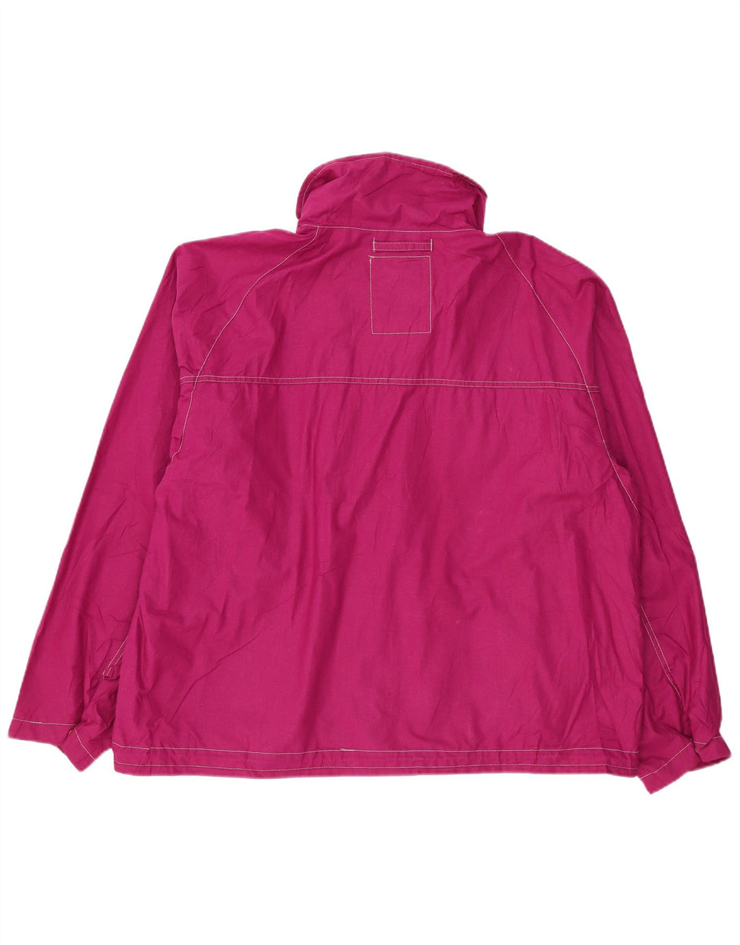 Anzi Besson Herren Loose Fit Regenjacke UK 40 Large Rosa Polyamid