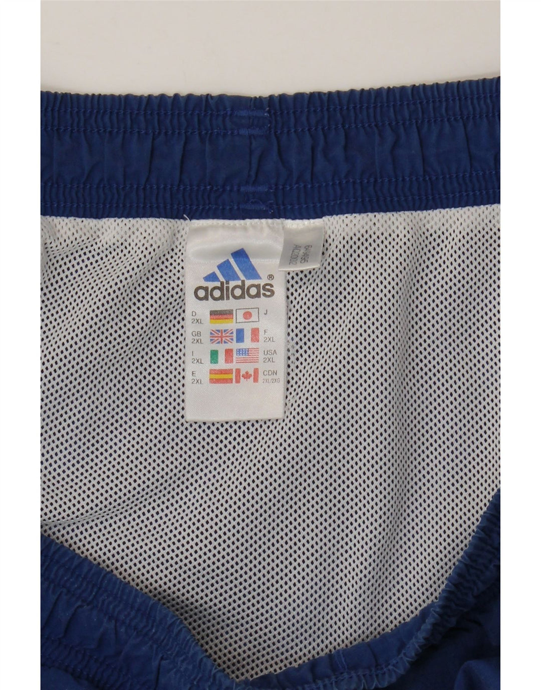 ADIDAS Herren Graphic Sport Shorts 2XL Blau Colourblock Polyamid