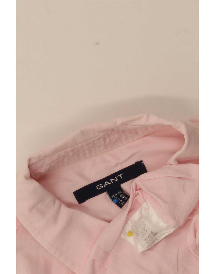 Gant Damen-Oversize-Hemd, UK 10, Größe S, rosa, Baumwolle