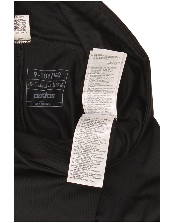 Adidas Mädchen Aeroready Leggings 9–10 Jahre, schwarzes Polyester