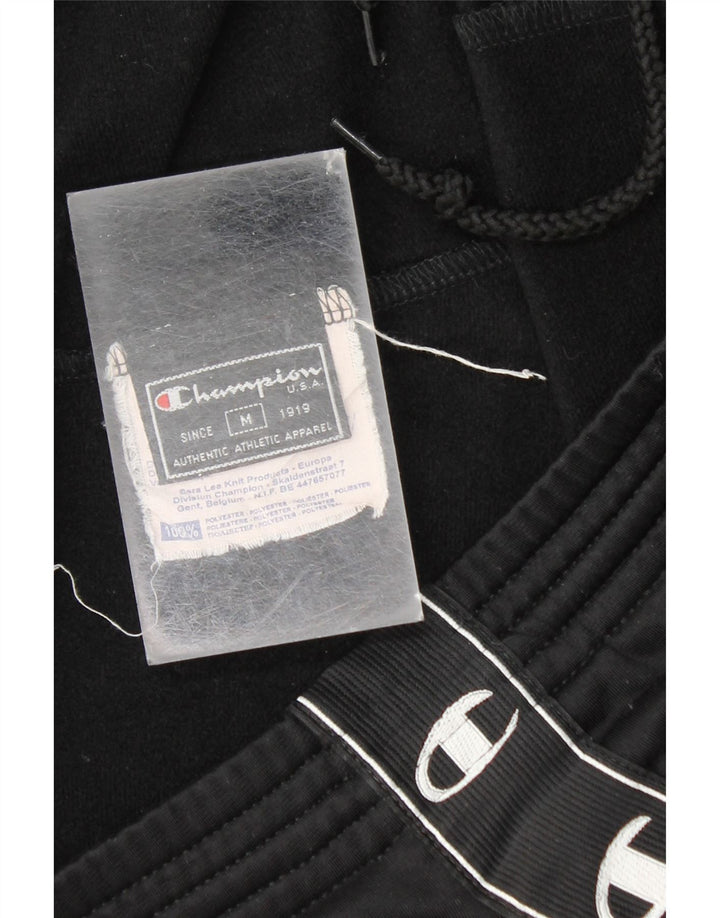 CHAMPION Herren-Trainingshose mit Grafik, mittelschwarzes Polyester