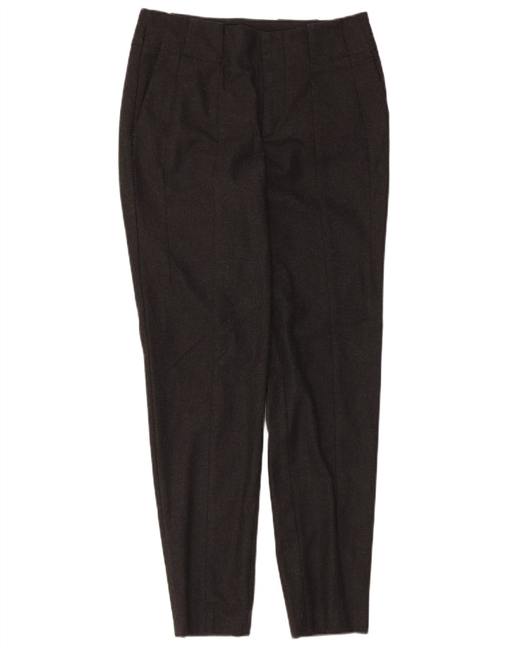 Zara Damen Pegged Chino-Hose, Größe S, W26, L28, Grau
