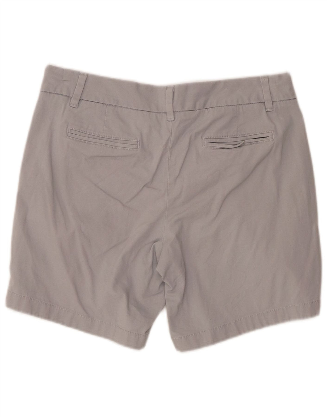 TOMMY HILFIGER Damen Chino-Shorts US 8 Medium W32 Graue Baumwolle