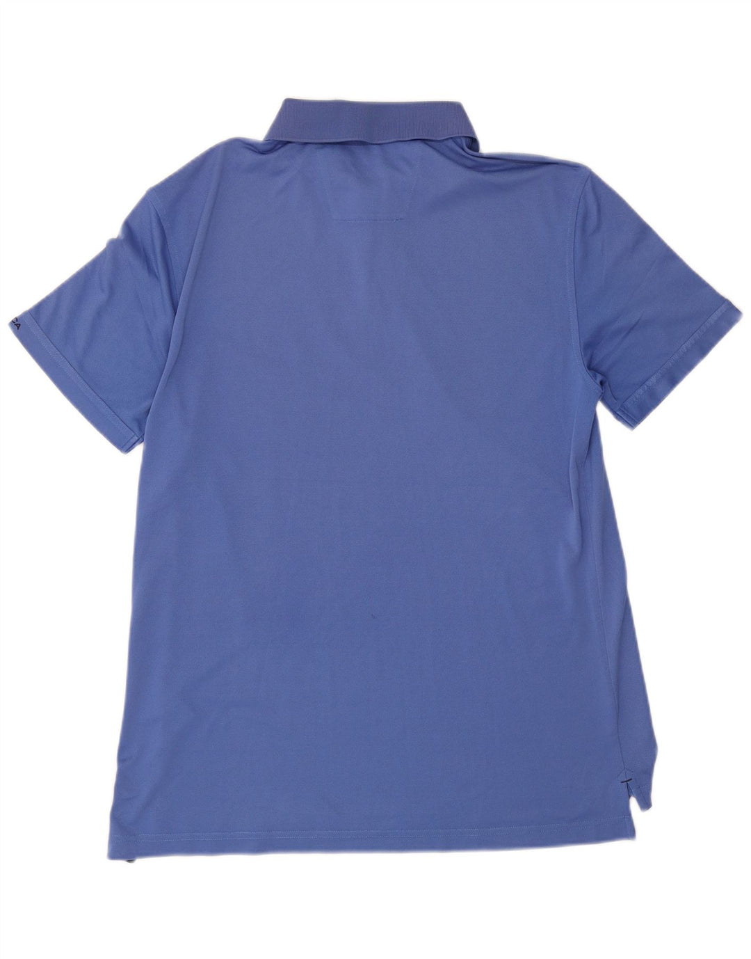 Nautica Herren-Poloshirt aus mittelblauem Polyester