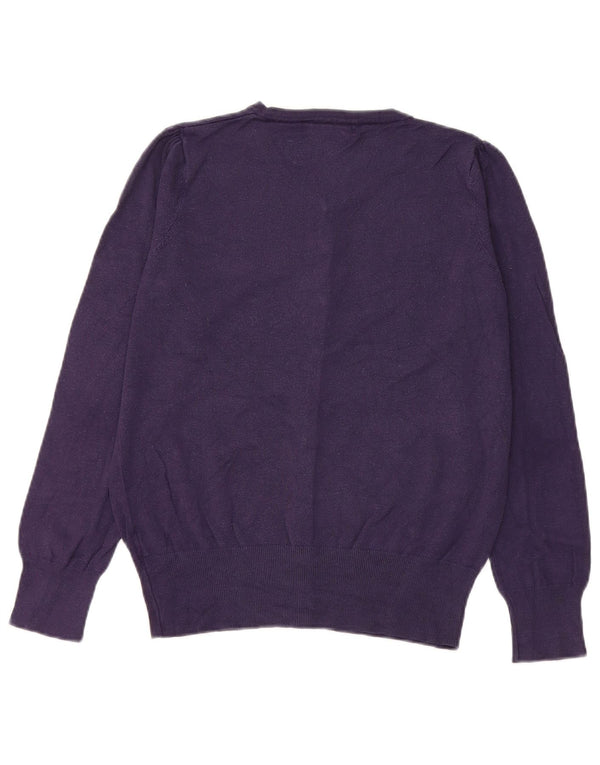 Marks & Spencer Damen-Cardigan-Pullover UK 12 Mittellila Viskose