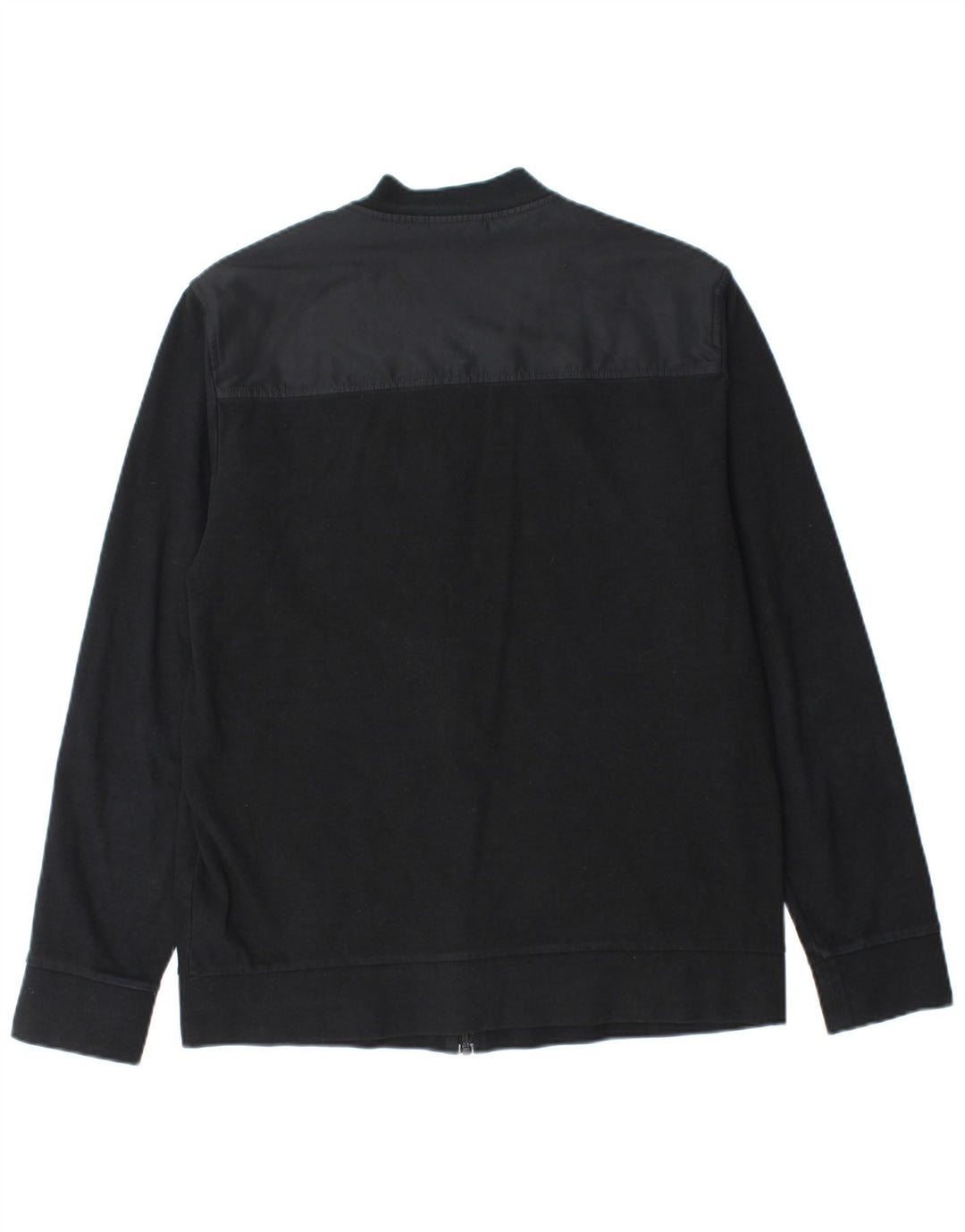 Dkny Herren-Trainingsanzug-Top-Jacke, Mittelschwarz, Colourblock-Baumwolle