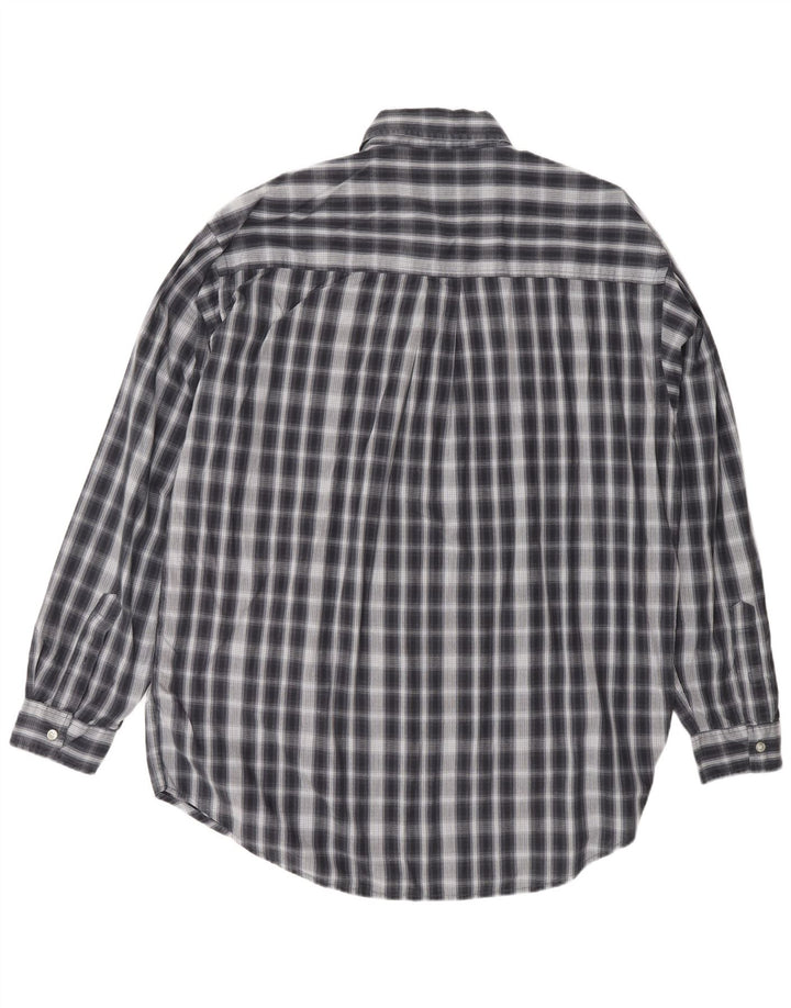 SCOTCH & SODA Herrenhemd, groß, marineblau, kariert, Baumwolle, klassisch