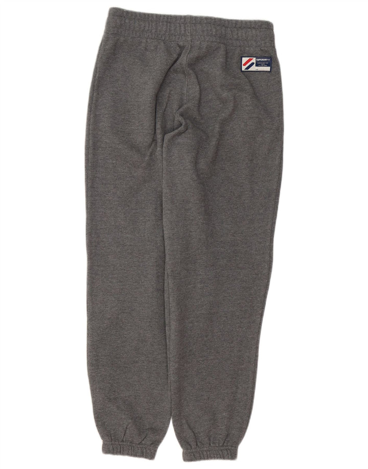SUPERDRY Damen-Trainingshose, Jogginghose, Größe S, Größe S, Grau, Baumwolle