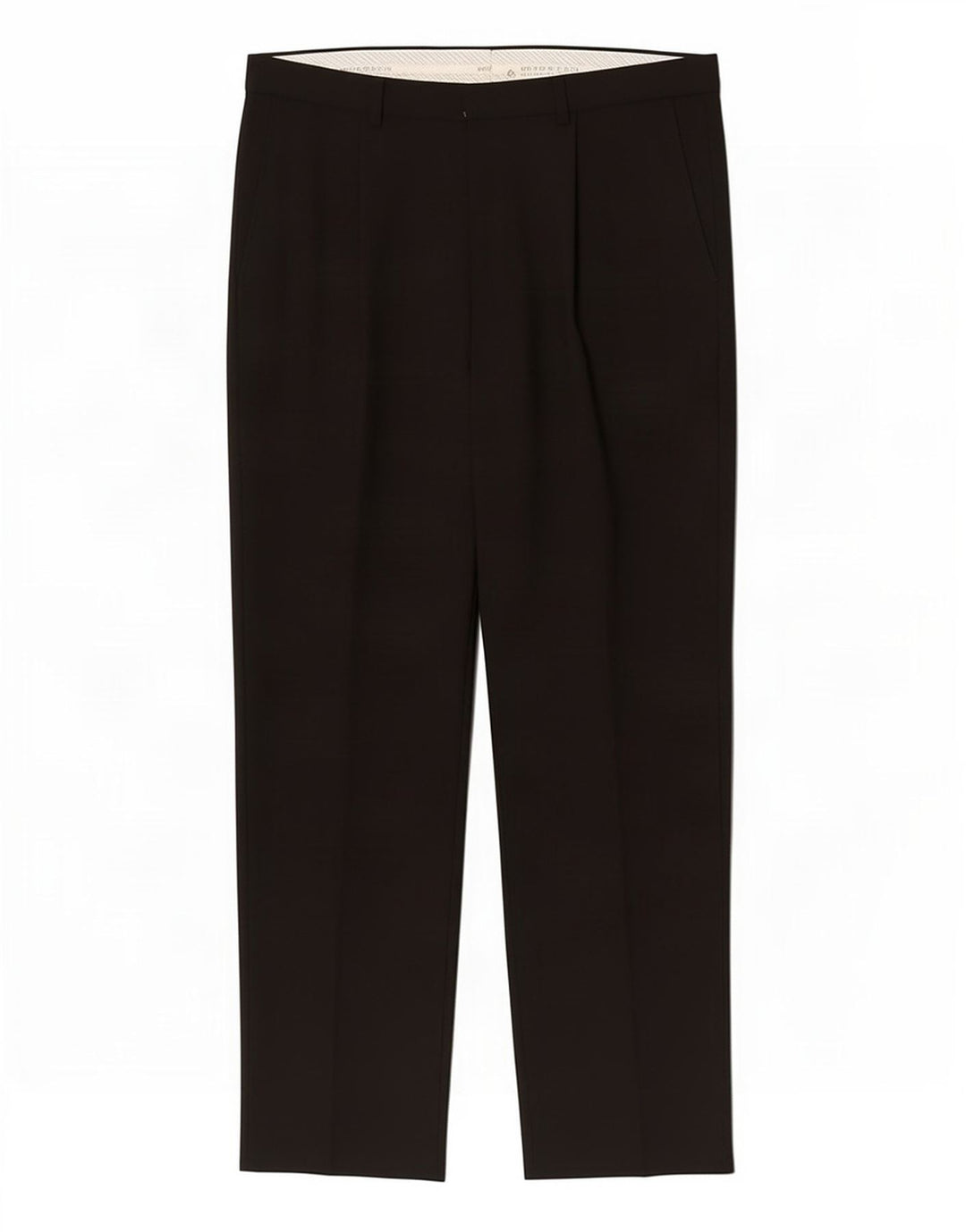 Gerade Herren-Chinohose von Marks & Spencer, W34, L29, Schwarz, Polyester